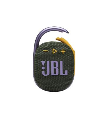 Altavoz Con Bluetooth JBL Clip 4  5W  1.0  Verde