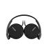 Auriculares Sony MDR-ZX110B  Jack 3.5  Negros
