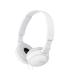 Auriculares Sony MDR-ZX110W  Jack 3.5  Blancos