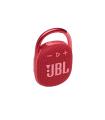 Altavoz Con Bluetooth JBL Clip 4/ 5W/ 1.0/ Rojo