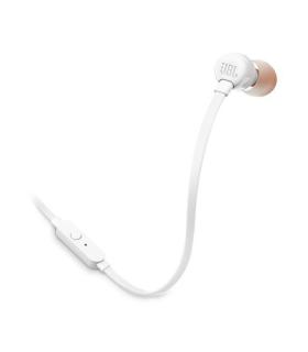Auriculares Intrauditivos JBL Tune 160  Con Micrfono  Jack 3.5  Blancos