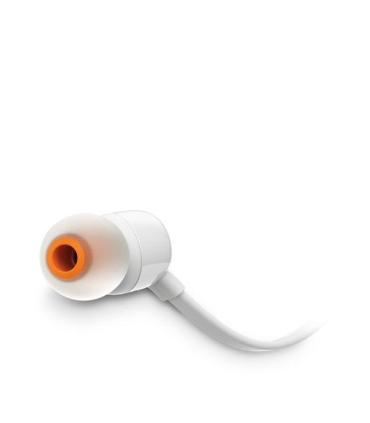 Auriculares Intrauditivos JBL Tune 160  Con Micrfono  Jack 3.5  Blancos