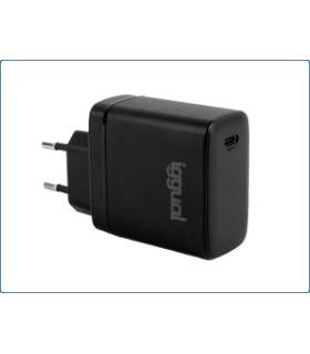 iggual IGG318430 cargador de dispositivo móvil Teléfono móvil, Batería portátil, Smartphone, Reloj inteligente, Tableta Negro