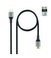 Nanocable Cable HDMI 2.1 Certificado ULTRA HIGH SPEED A/M-A/M, Negro, 1 m