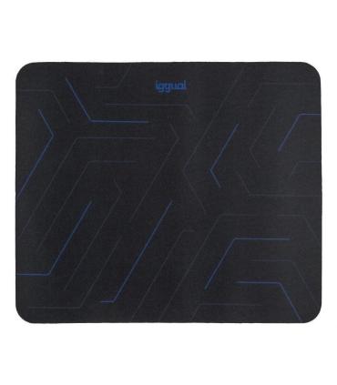 iggual Hexa 1 Alfombrilla de ratón para juegos Negro, Azul