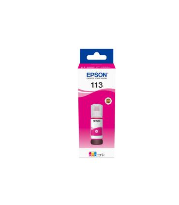 Epson 113 EcoTank Pigment Magenta ink bottle
