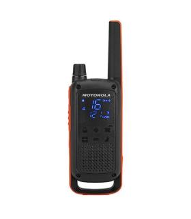 Motorola Talkabout T82 two-way radios 16 canales 446 - 446.2 MHz Negro, Naranja