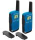 Motorola TALKABOUT T42 two-way radios 16 canales Negro, Azul