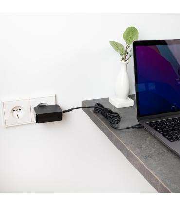 TooQ TQLC-USBCGAN65PD cargador de dispositivo móvil Portátil Negro Corriente alterna Interior