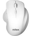 Nilox Ratn Wireless 3200 DPI, 2.4G, Blanco