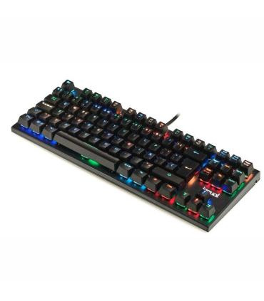 iggual Teclado gaming TKL mecánico ONYX RGB negro