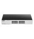D-Link GO-SW-16G No administrado L2 Gigabit Ethernet (10 100 1000) 1U Negro