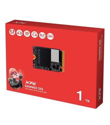 ADATA SGAMMIXS55-1T-C unidad de estado sólido 1 TB M.2 PCI Express 4.0 NVMe 3D NAND