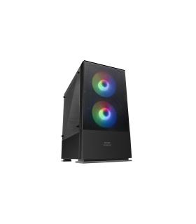 Mars Gaming Caja MCZ PREMIUM M-ATX 2X FRGB Negra