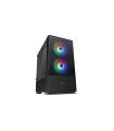 Mars Gaming Caja MCZ PREMIUM M-ATX 2X FRGB Negra