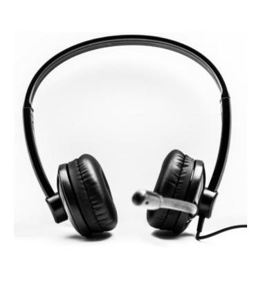 Nilox Auriculares Con Micrfono USB 2.0