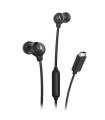 Motorola EARBUDS3CS auricular y casco Auriculares Alámbrico Dentro de oído Llamadas/Música USB Tipo C Negro