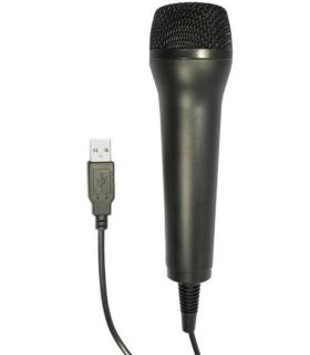 iggual Micrófono USB con soporte para PC y consola