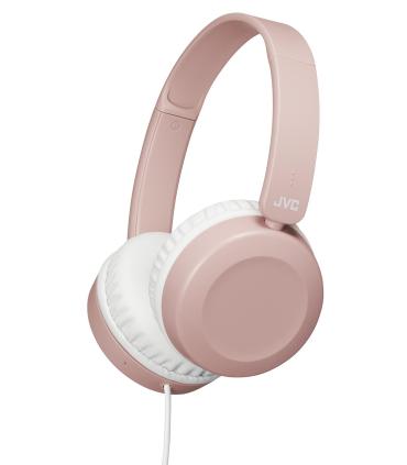 Auriculares JVC HA-S31M  Con Micrfono  Jack 3.5  Rosas