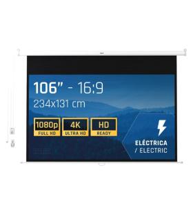 iggual Pantalla Elec. Pano. 234x131 cm Cont Remoto