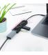 Nanocable 10.16.0401 base para portátil y replicador de puertos Alámbrico USB 3.2 Gen 1 (3.1 Gen 1) Type-C Negro