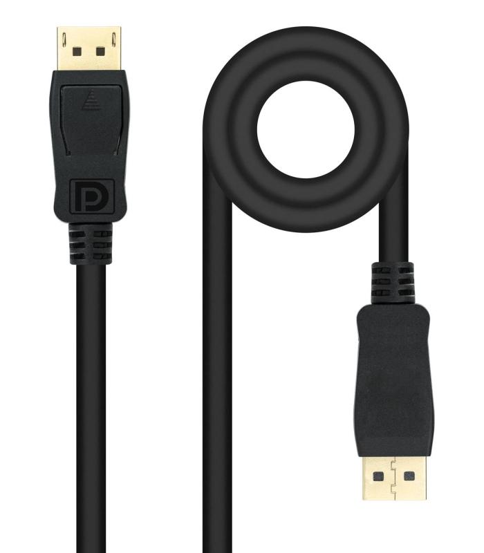 Nanocable Cable DisplayPort 1.4, DP M - DP M, Negro, 1.5 m