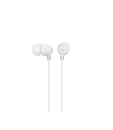 Auriculares Intrauditivos Sony MDR-EX15AP  Con Micrfono  Jack 3.5  Blancos