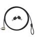 Nilox Cable De Seguridad Doble Llave 1.8 M, Negro