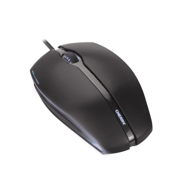 CHERRY Gentix Illuminated ratón Oficina Ambidextro USB tipo A Óptico 1000 DPI