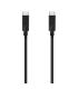 AISENS Cable USB 3.2 Gen1 5Gbps 4k@60Hz 3A 60W E-Marker, Tipo USB-C M-USB-C M, Negro, 4.0m