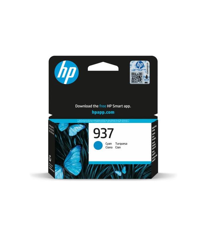 HP Cartucho de Tinta Original 937 cian