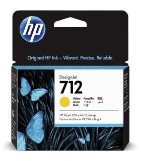 Cartucho de Tinta Original HP n712/ Amarillo