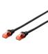 CABLE RED EWENT CAT 6 U UTP 2M NEGRO