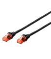 CABLE RED EWENT CAT 6 U/UTP 2M NEGRO