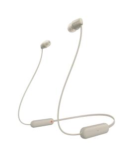 Auriculares Inalmbrico Intrauditivos Sony WI-C100  Con Micrfono  Bluetooth  Beige