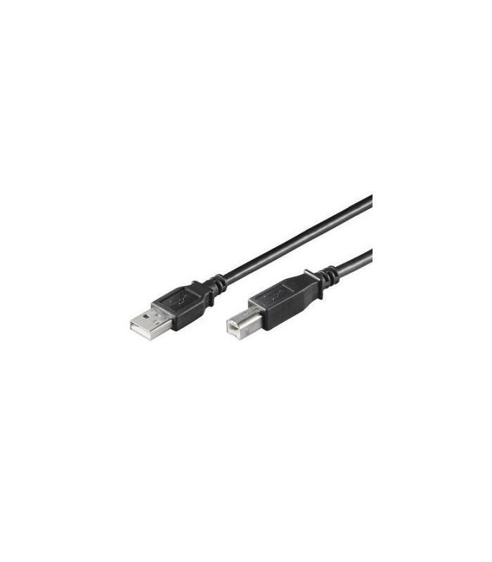 Ewent EC1004 cable USB USB 2.0 1,8 m USB B USB A Negro
