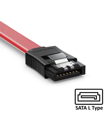 Ewent EC1510 cable de SATA 0,3 m SATA 7-pin Negro, Rojo