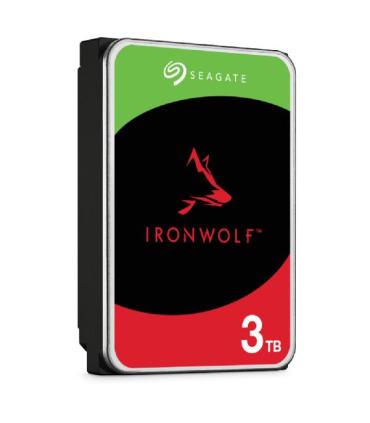 Seagate IronWolf ST3000VN006 disco duro interno 3 TB 5400 RPM 256 MB 3.5" Serial ATA III