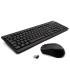 Nilox Teclado+raton NXKMWE0001 Inalambrico Negro