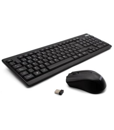 Nilox Teclado+raton NXKMWE0001 Inalambrico Negro