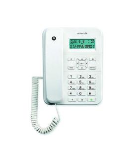 Motorola CT202 Teléfono analógico Identificador de llamadas Blanco
