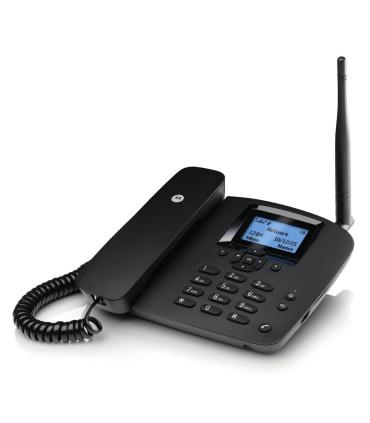 Motorola FW200L Teléfono DECT Identificador de llamadas Negro
