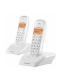 Motorola S12 Duo Teléfono DECT Identificador de llamadas Blanco