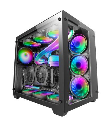 MARS GAMING Torre E-ATX MCV3 PREMIUM XXL BLACK