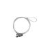 iggual Secure 4D cable antirrobo Plata 1,5 m