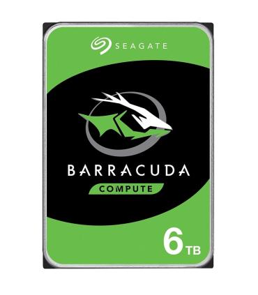 Seagate Barracuda 6TB disco duro interno 5400 RPM 256 MB 3.5" Serial ATA III