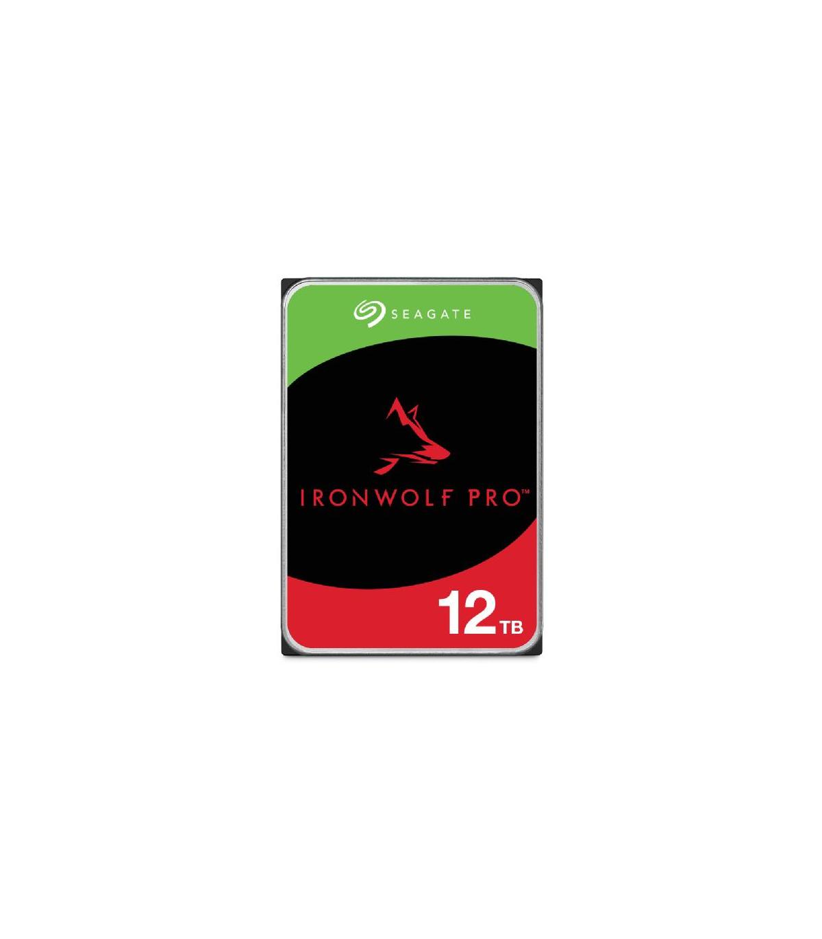 Seagate IronWolf Pro ST12000NT001 disco duro interno 12 TB 7200 RPM 256 MB 3.5" Serial ATA III