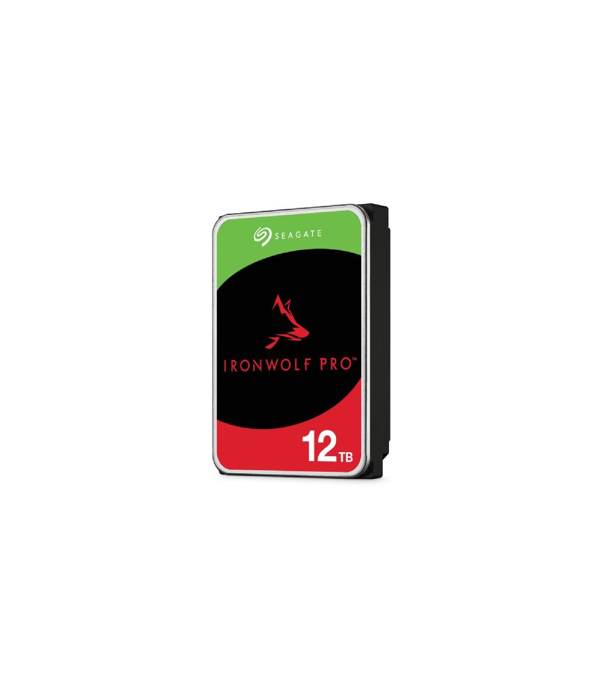 Seagate IronWolf Pro ST12000NT001 disco duro interno 12 TB 7200 RPM 256 MB 3.5" Serial ATA III