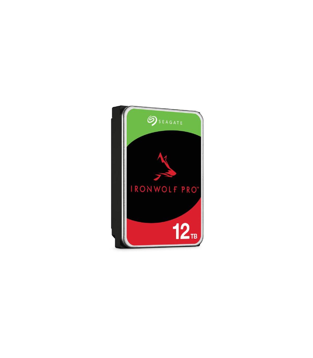 Seagate IronWolf Pro ST12000NT001 disco duro interno 12 TB 7200 RPM 256 MB 3.5" Serial ATA III