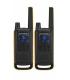 Motorola Talkabout T82 Extreme Twin Pack two-way radios 16 canales Negro, Naranja